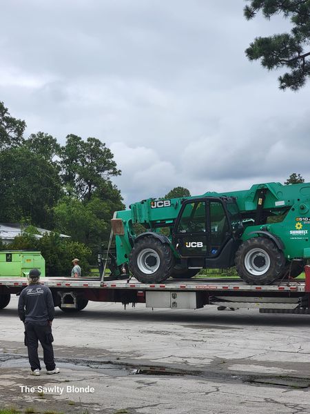 Telehandler Delivery Day