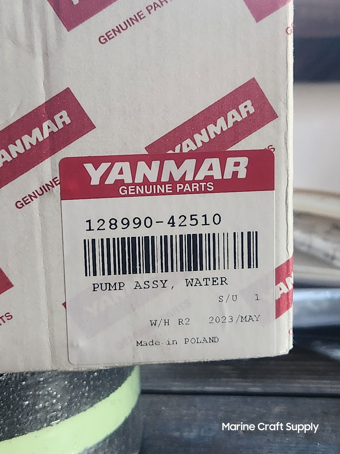 Yanmar Sea Water Pump Assy 128990-42510