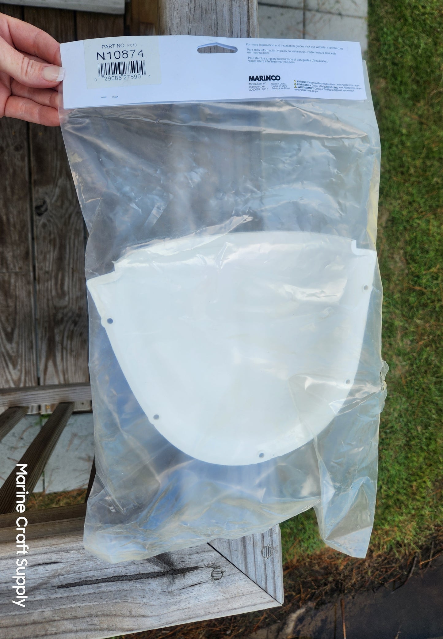 Marinco 4" Clamshell Vent