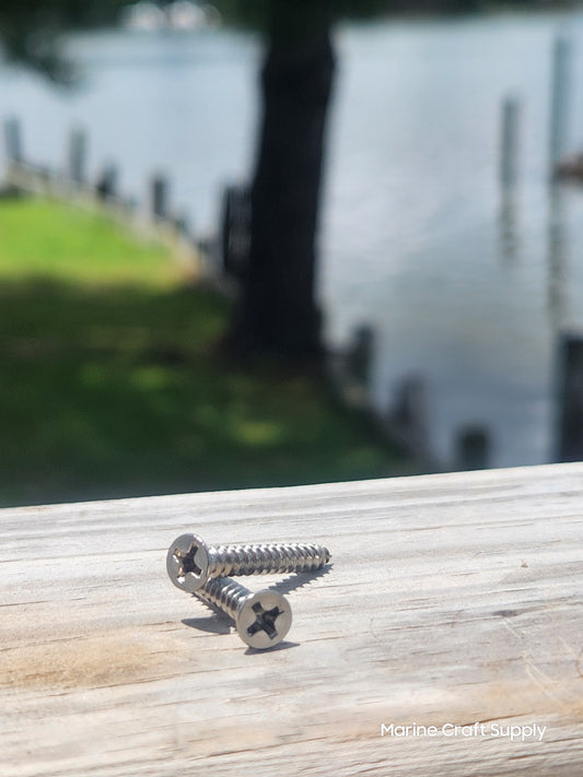 Screw-Phillips Flat Tapping #6