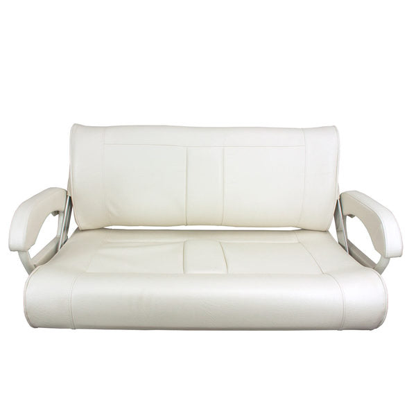 Springfield Flip Back Double Bucket Chair, Off White