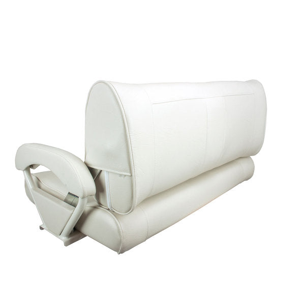 Springfield Flip Back Double Bucket Chair, Off White