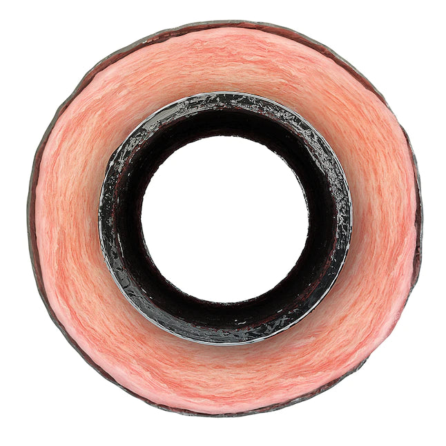 4-in x 300-in Insulated Polyester Flexible Duct Sold per foot