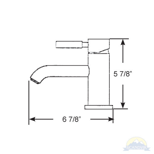 Nordic Single Lever Basin Mixer-70103