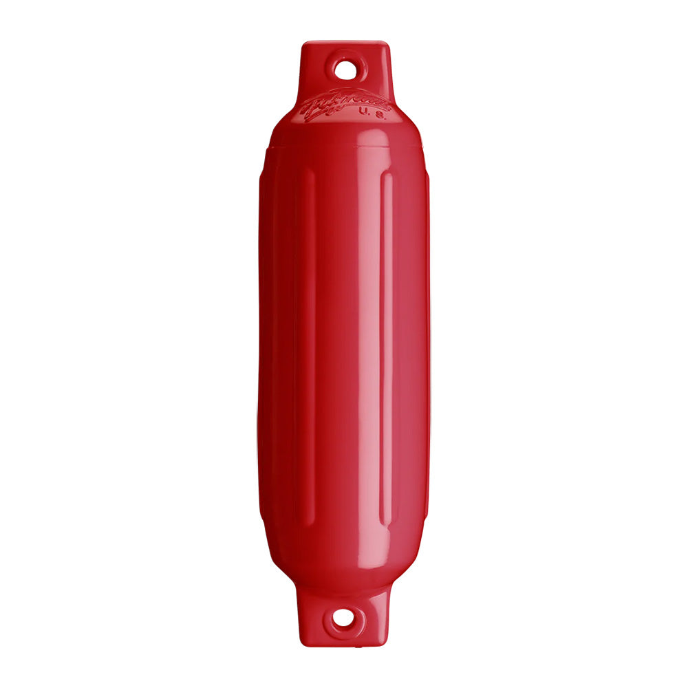 Polyform G-1 Twin Eye Fender 3.5" x 12.8" - Classic Red [G-1 CLASSIC REDWO]