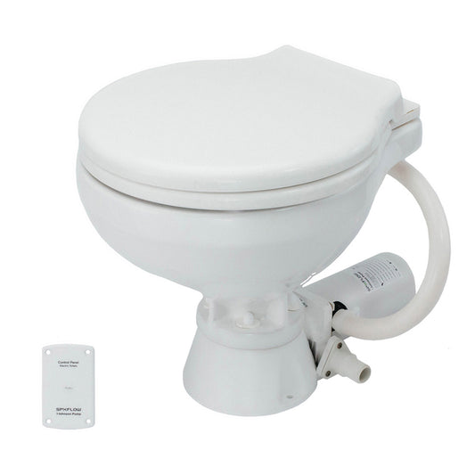 Johnson Pump Standard Electric Toilet - Comfort Macerator Style - 24V [80-47436-02]