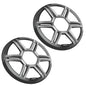 Fusion Apollo 7.7" Sports Grey Speaker Grilles (Pair) [010-13291-00]
