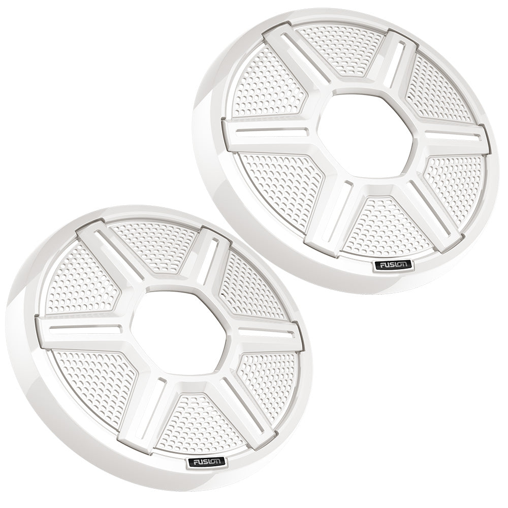 Fusion Apollo 8.8" Shielded White Speaker Grilles (Pair) [010-13292-11]