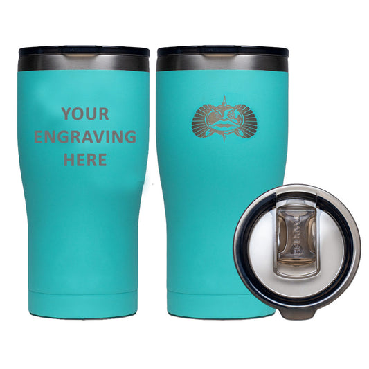 Toadfish Custom Engraved Non-Tipping 20oz Tumbler - Teal (MINIMUM ORDER QUANTITY OF 25) [TF1169]