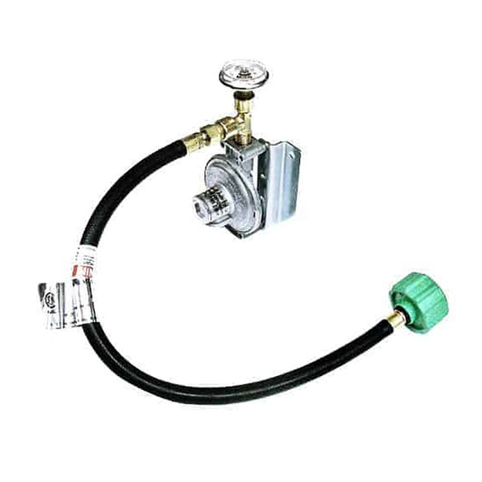 Trident Marine Single Stage Regulator w/300 PSI Gauge  20" Pigtail w/Wall Mount [1211-1401]