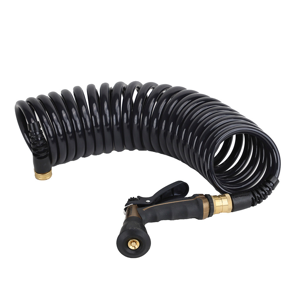 HoseCoil Commercial Pilot PRO 20' Hose Kit w/Boat Bumper Metal Body Nozzle [CPP2501K]