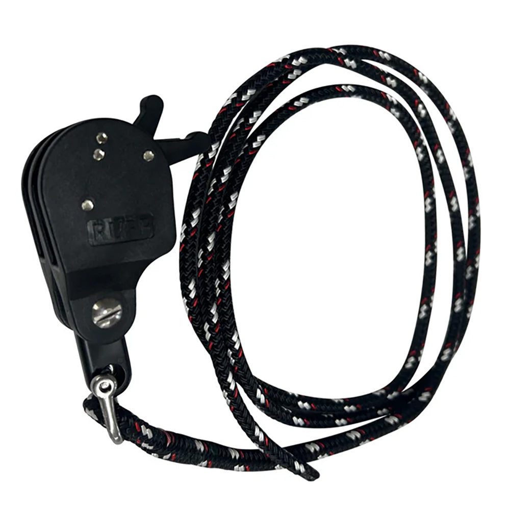 Double Halyard Line Lock w/Rope  Shackle [CA-0157-2S]