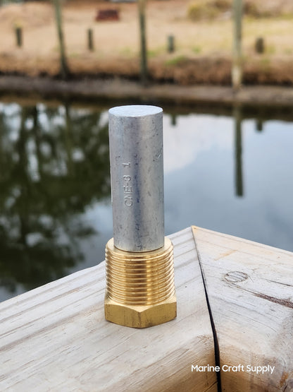 Anode With Plug