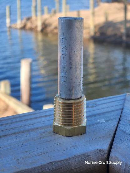 Anode With Plug