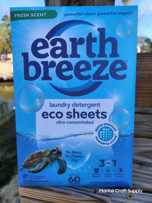 Laundry Detergent, Eco Sheets: Earth Breeze