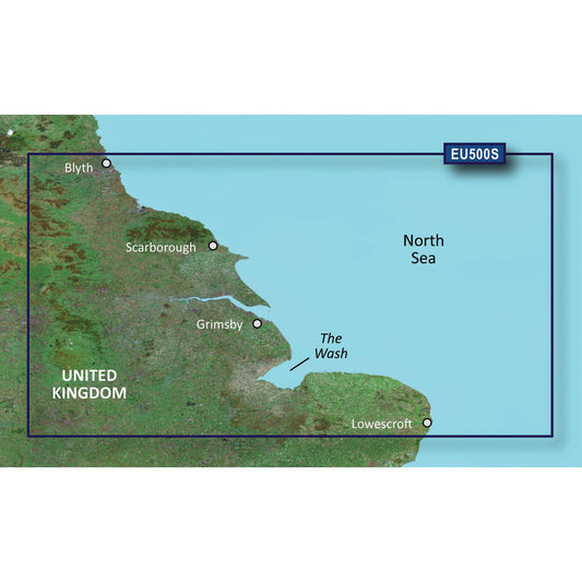 Garmin BlueChart g3 Vision HD - VEU500S - Blyth to Lowestoft - microSD/SD [010-C0844-00]