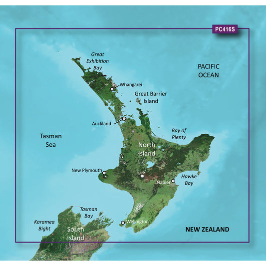 Garmin BlueChart g3 Vision HD - VPC416S - New Zealand North - microSD/SD [010-C0874-00]