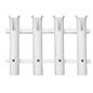 TACO 4-Rod Poly Rod Rack - White [P03-064W]