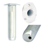 Tigress Oval Head Closed Base Rod Holder - 15 Degree - 9" [88539]