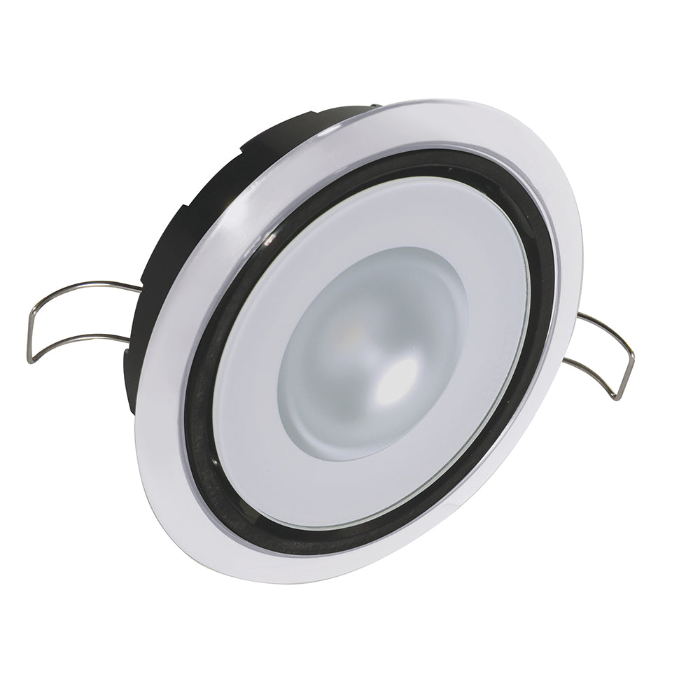 Lumitec Mirage Positionable Down Light - Warm White Non-Dimming - Hi CRI - White Bezel [115129]