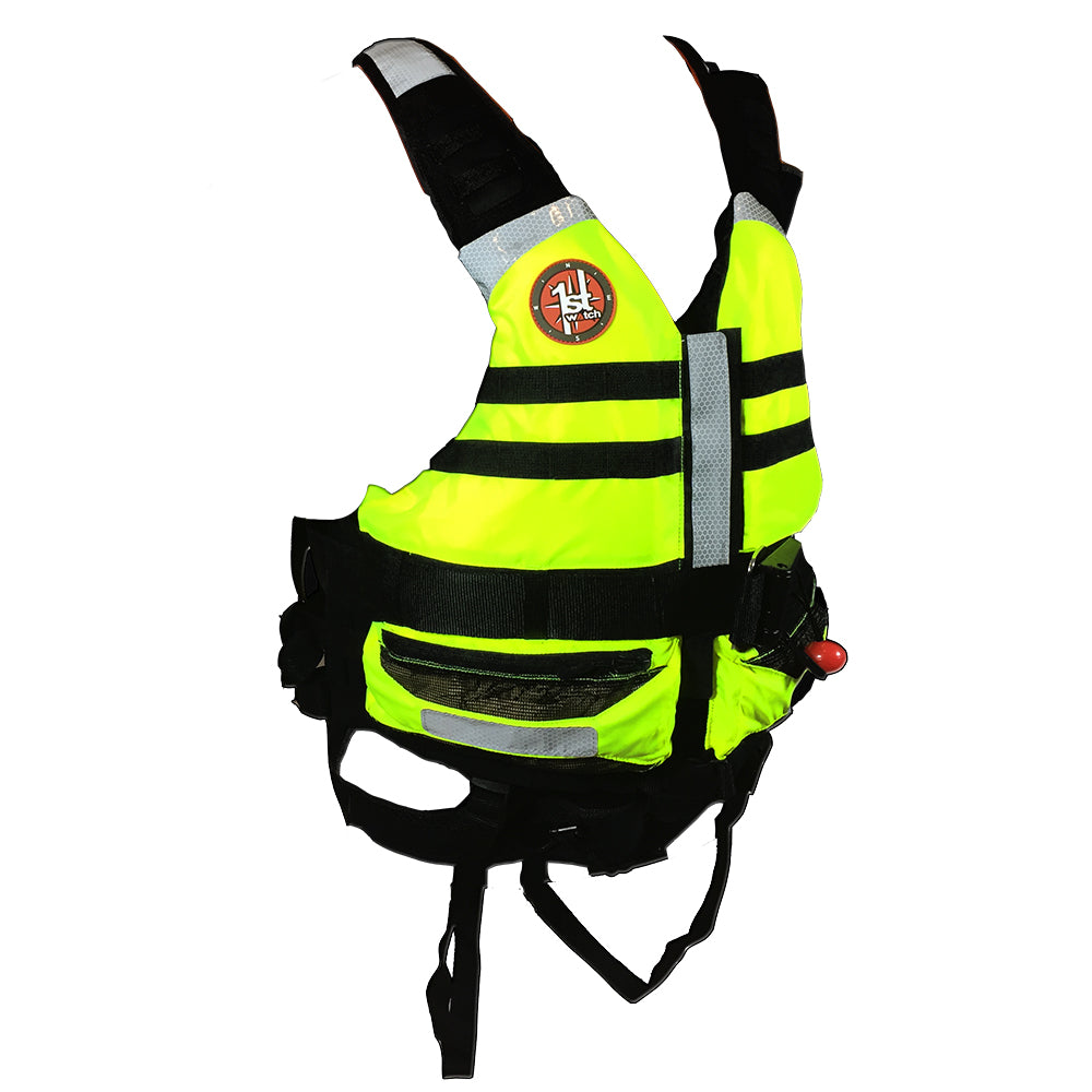 First Watch SWV-100 Rescue Swimmers Vest - Hi-Vis Yellow [SWV-100-HV]
