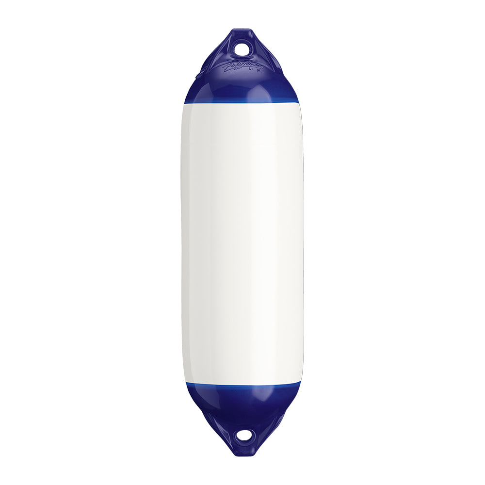Polyform F-02 Twin Eye Fender 7.5" x 26" - White [F-02 WHITE]