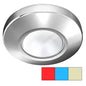 i2Systems Profile P1120 Tri-Light Surface Light - Red, Warm White  Blue - Chrome Finish [P1120Z-11HCE]