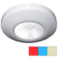 i2Systems Profile P1120 Tri-Light Surface Light - Red, Warm White  Blue - White Finish [P1120Z-31HCE]