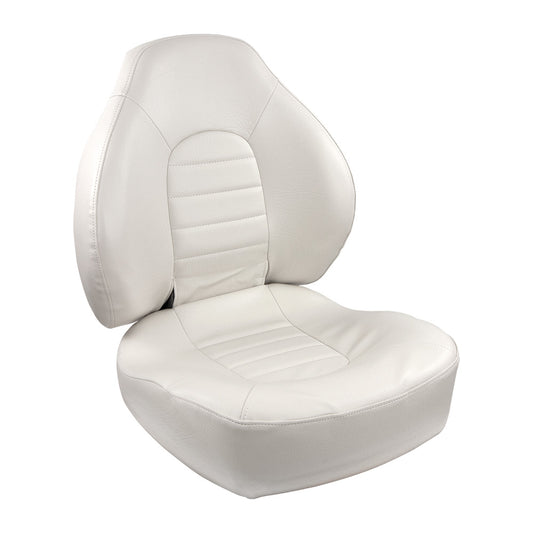 Springfield Fish Pro Mid Back Folding Seat - White [1041636]