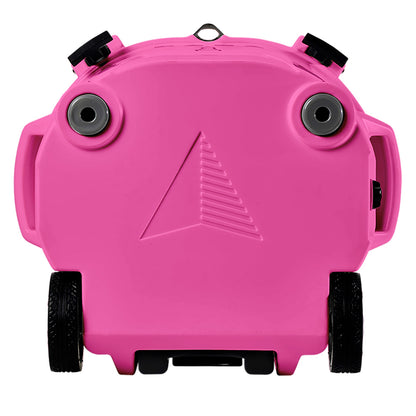 LAKA Coolers 30 Qt Cooler w/Telescoping Handle  Wheels - Pink [1081]