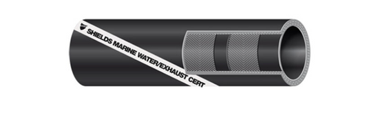 Series 200 Exhaust/Water Hose, No Wire (Sold per foot) 3/4"