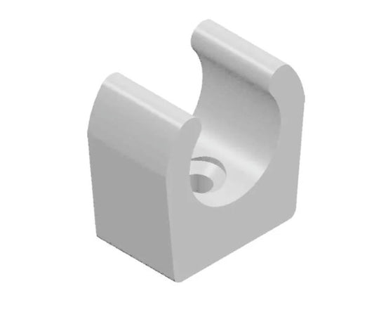 Whale Quick Connect Fittings - Tube Mounting Clip (White) - 15mm
