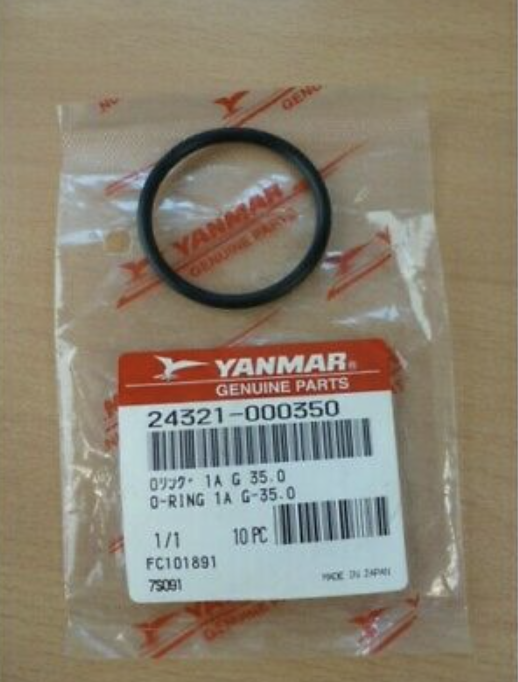 Yanmar Water Pumping O Ring 24321-000350