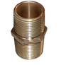 Groco Bronze Threaded Nipple, 1/2" Pipe, Close Length