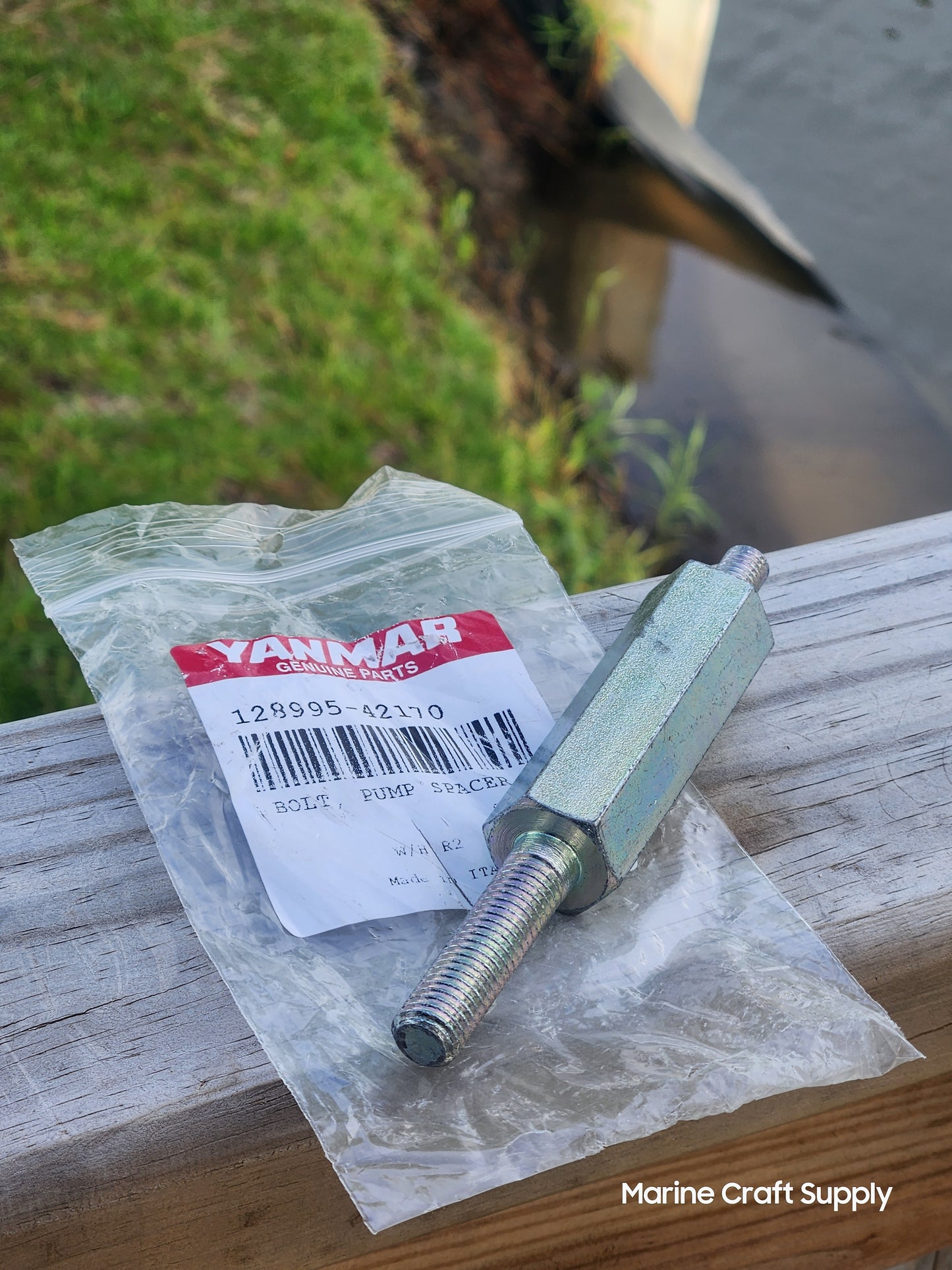 Yanmar BOLT, PUMP SPACER, 128995-42170