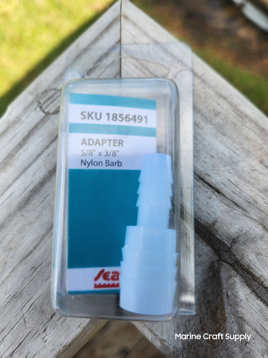 Adapter 5/8" x 3/8" barb nylon