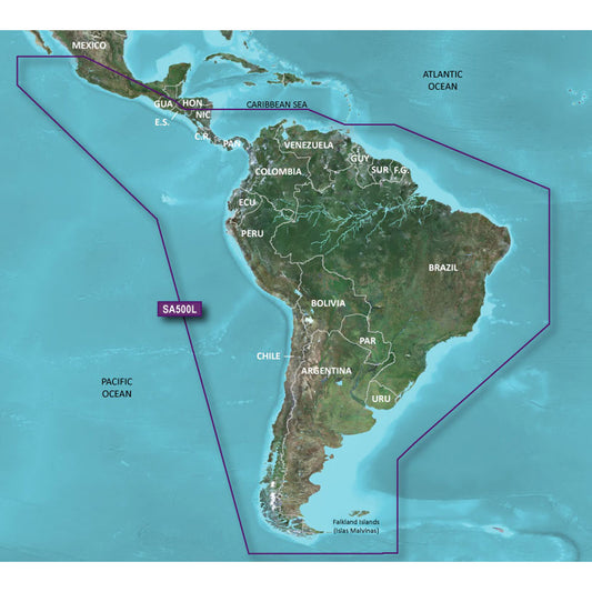 Garmin BlueChart g2 HD - HXSA600X - South America - microSD/SD [010-C1067-20]