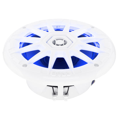 Boss Audio MRGB65 Coaxial Marine 6.5" Speakers w/RGB LED Lights [MRGB65]