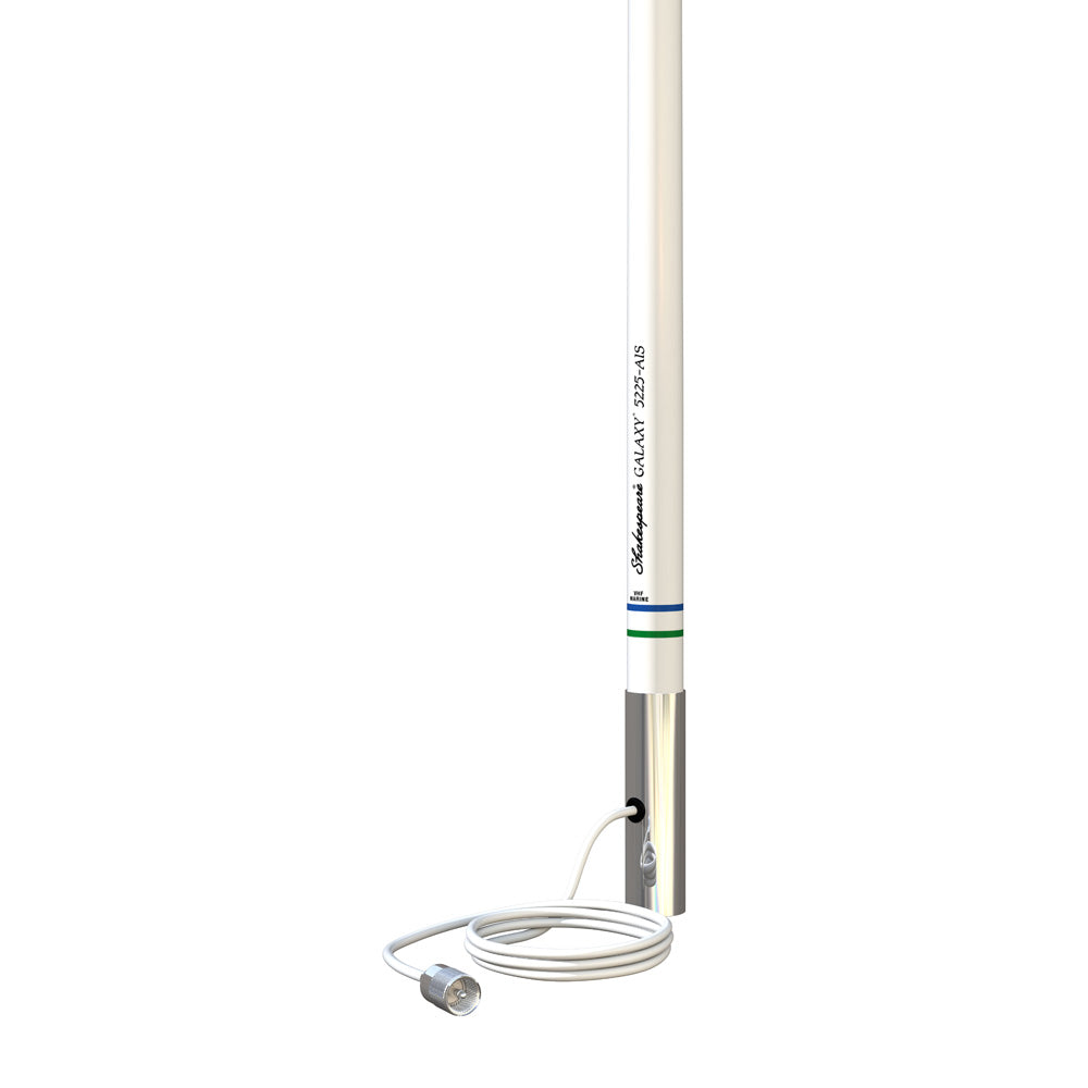 Shakespeare AIS 8' Galaxy Antenna - VHF/AIS - 6dB Stainless Steel Ferrule [5225-AIS]