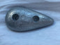 MARTYR – Aluminum Hull Anode - Teardrop, 3 1/2"L X 1 3/4"W X 1 3/8" Thickness (B)