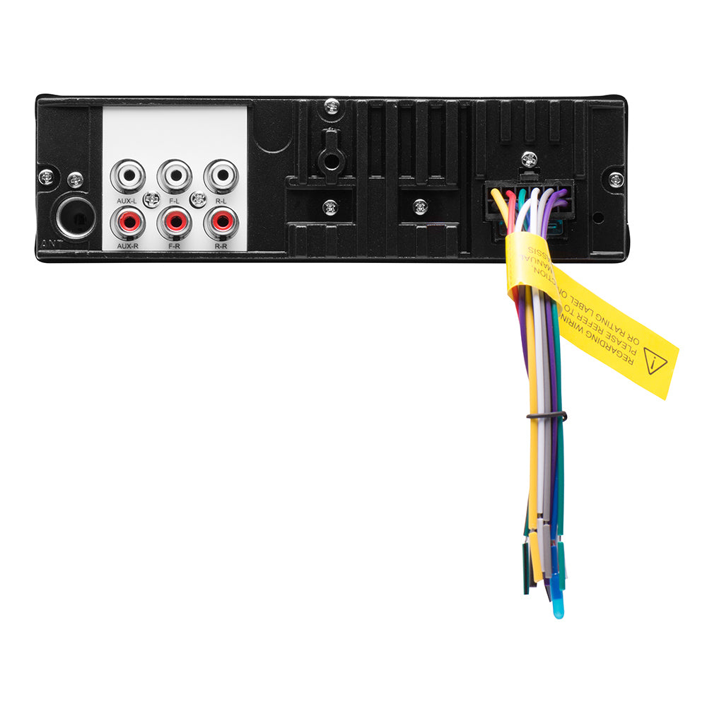 Boss Audio MR508UABW Single-DIN CD/USB/SD/MP3/WMA/AM/FM Receiver w/Bluetooth [MR508UABW]