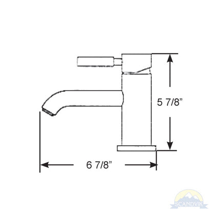 Nordic Single Lever Basin Mixer-70103