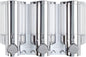 Better Living 76345 AVIVA III Shower Dispenser, Translucent Bottles, Chrome