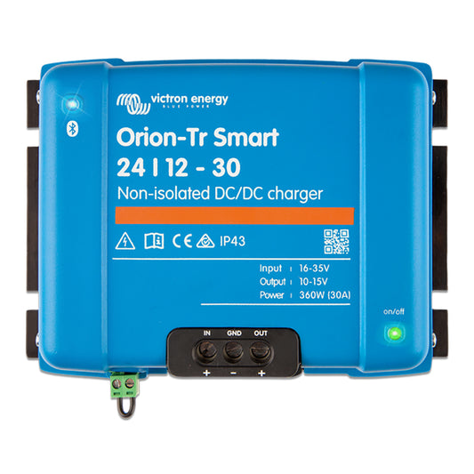 Victron Orion-TR Smart 24/12-30 30A (360W) Non-Isolated DC-DC or Power Supply [ORI241236140]