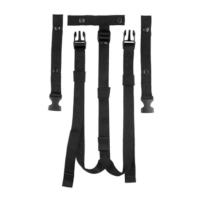 Mustang Sailing Leg Straps - Black [MA3032-13-0-101]