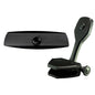 PTM Edge Mirror/Bracket Kit w/VR-140 Elite Mirror  ZXR-300 (Black) [P12848-1300TEBBK]