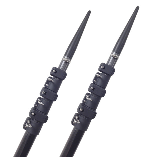 Lees 18 Telescoping Carbon Fiber Poles f/Sidewinder Mount [CT3918]