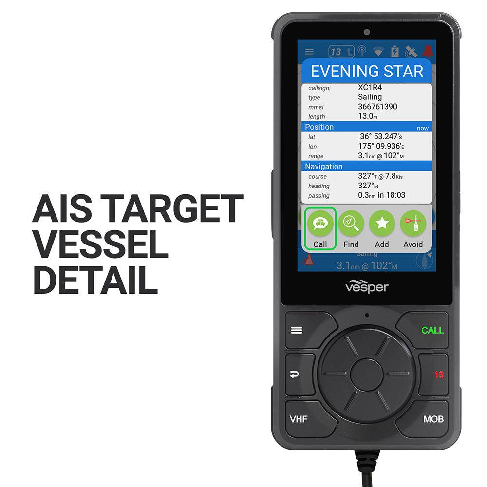 Vesper Cortex V1 Advanced Multi-Station VHF + AIS + Monitor [010-02814-20]