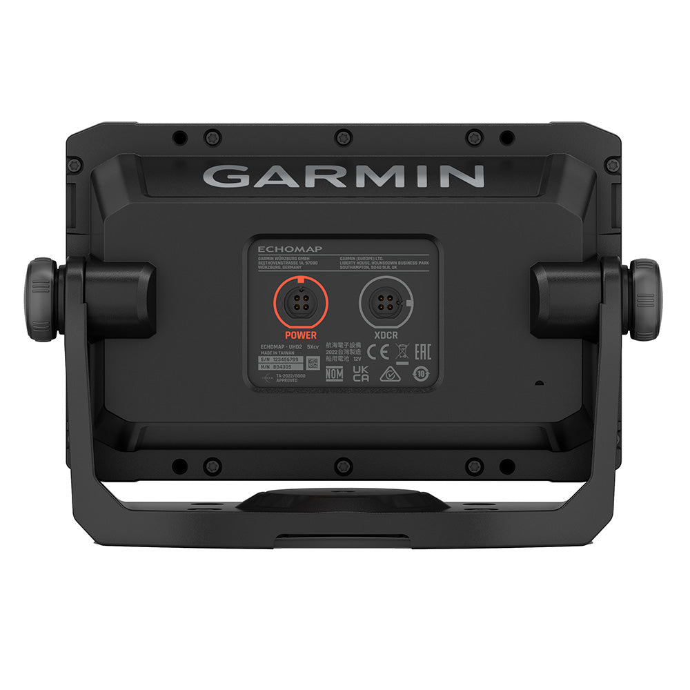 Garmin ECHOMAP UHD2 53CV Chartplotter/Fishfinder Combo w/ US Inland Maps and GT20-TM [010-02590-51]