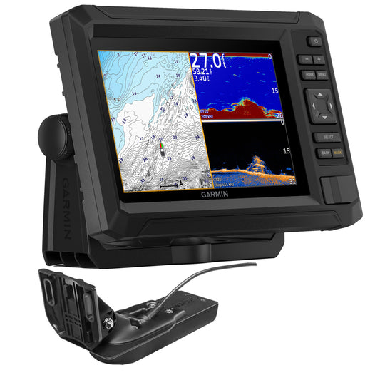 Garmin ECHOMAP UHD2 74CV Chartplotter/Fishfinder Combo w/ US Coastal Maps and GT20-TM [010-02595-51]